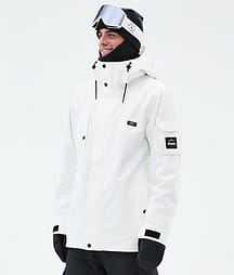 Dope Adept Snowboardjacka Herr Whitish