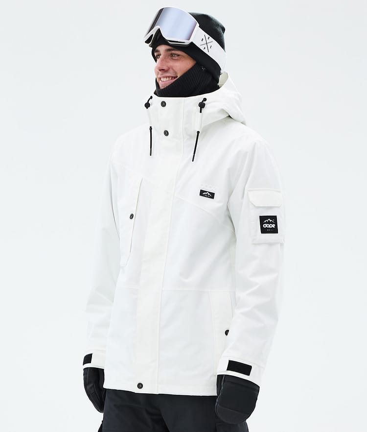 Dope Adept Snowboardjacka Herr Whitish Renewed, Bild 1 av 10