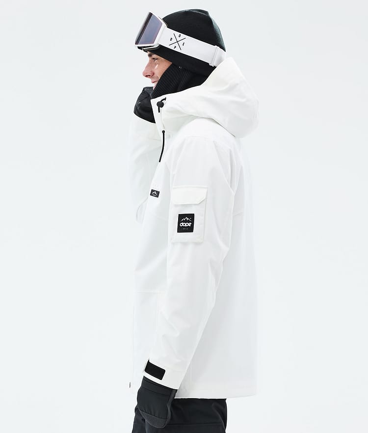 Dope Adept Snowboardjacka Herr Whitish Renewed, Bild 6 av 10