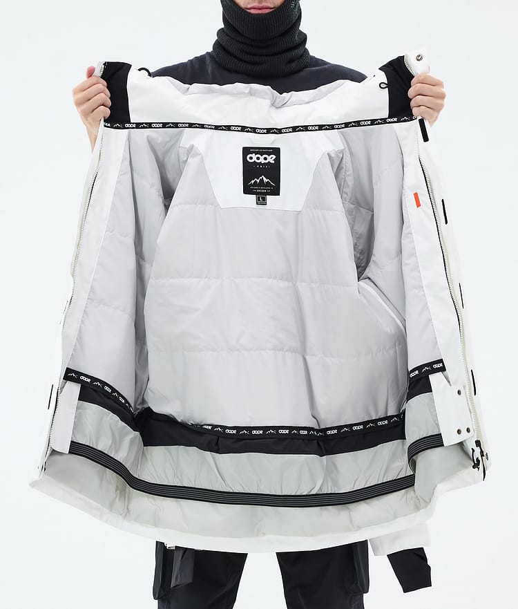 Dope Adept Snowboardjacka Herr Whitish Renewed, Bild 10 av 10