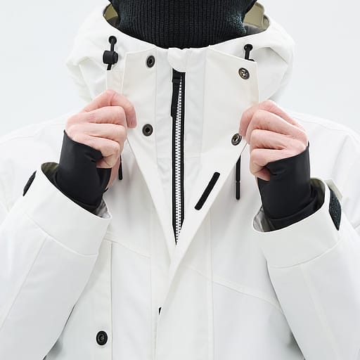 Främre dragkedja med dubbla flikar Huvudproduktbild,