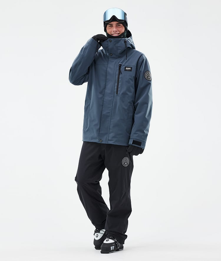Dope Blizzard Full Zip 24 Skidjacka Herr Metal Blue, Bild 2 av 9