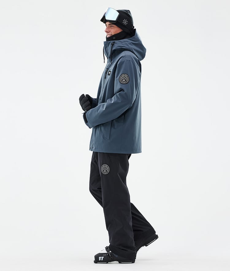 Dope Blizzard Full Zip 24 Skidjacka Herr Metal Blue, Bild 3 av 9