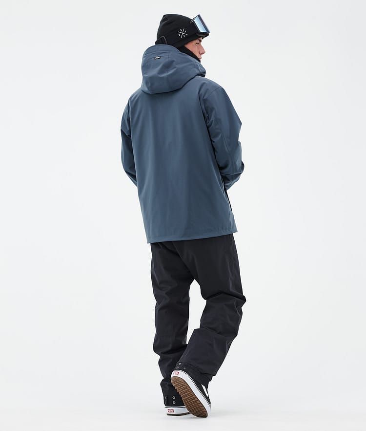 Dope Blizzard Full Zip 24 Snowboardjacka Herr Metal Blue Renewed, Bild 4 av 9