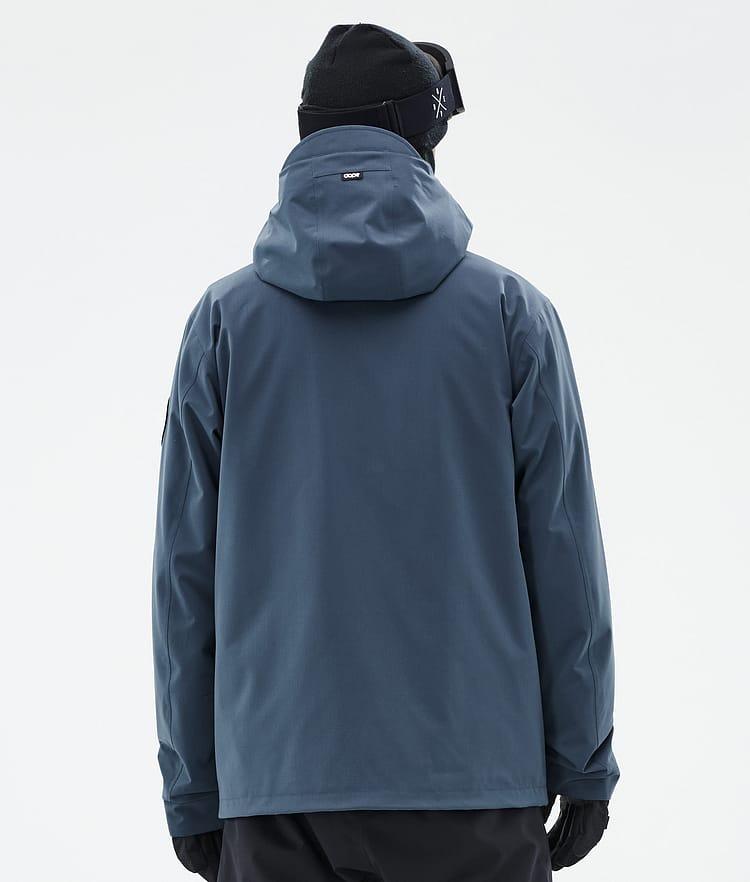 Dope Blizzard Full Zip 24 Snowboardjacka Herr Metal Blue Renewed, Bild 6 av 9