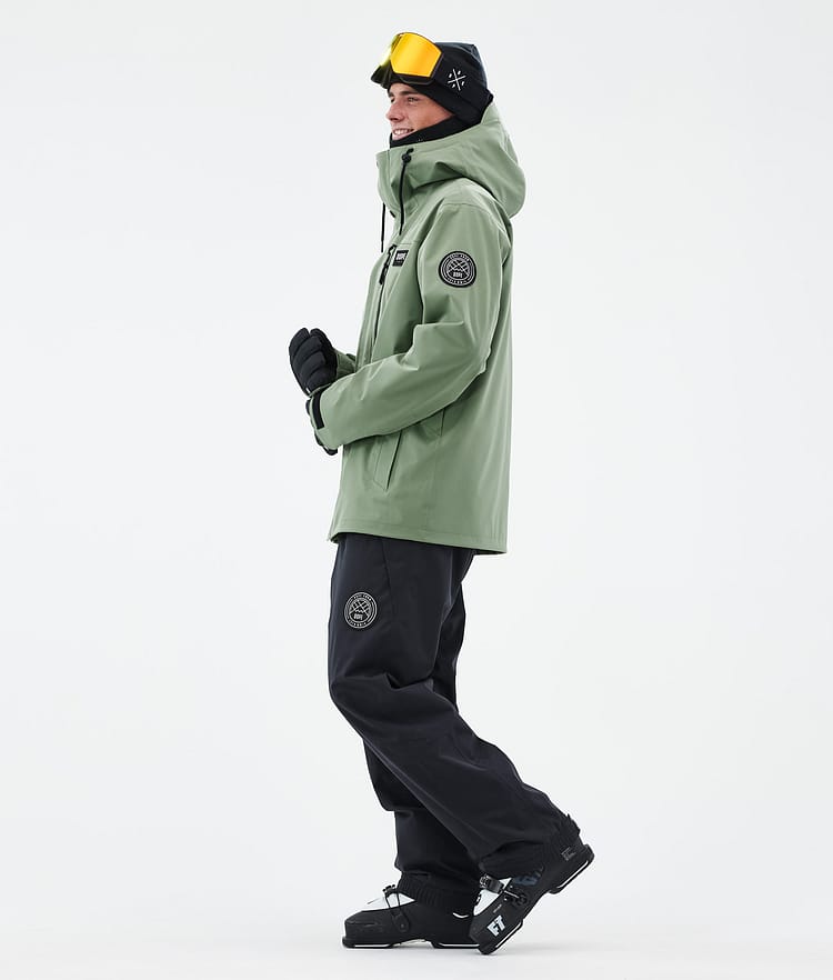Dope Blizzard Full Zip 24 Skidjacka Herr Moss Green, Bild 3 av 9