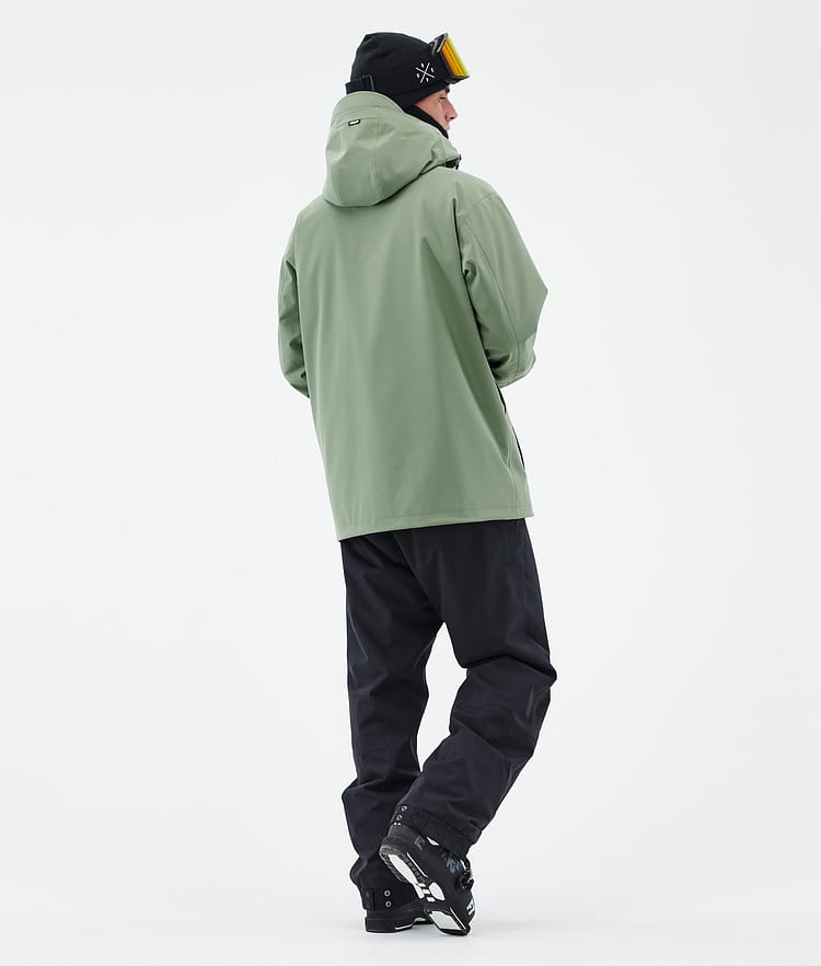 Dope Blizzard Full Zip 24 Skidjacka Herr Moss Green, Bild 4 av 9