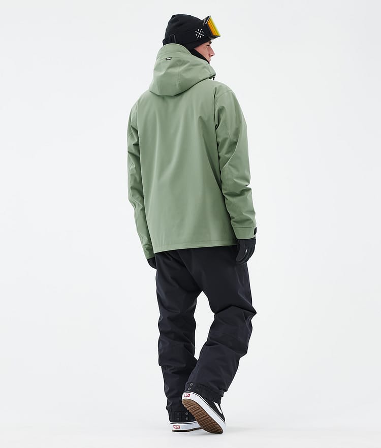 Dope Blizzard Full Zip 24 Snowboardjacka Herr Moss Green Renewed, Bild 4 av 9