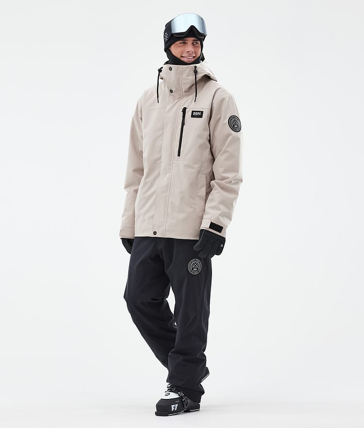 Dope Blizzard Full Zip 24 Skidjacka Herr Sand, Bild 2 av 9