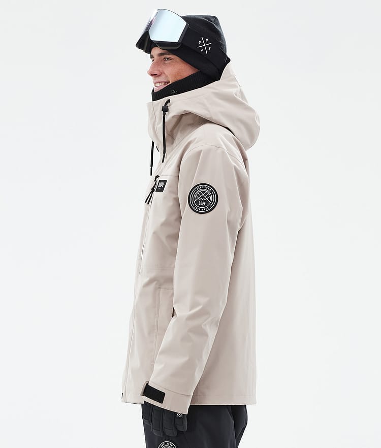 Dope Blizzard Full Zip 24 Skidjacka Herr Sand, Bild 5 av 9