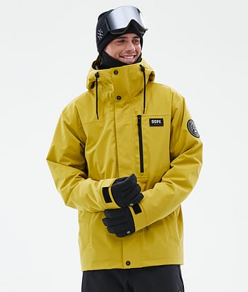 Dope Blizzard Full Zip 24 Snowboardjacka Yellow