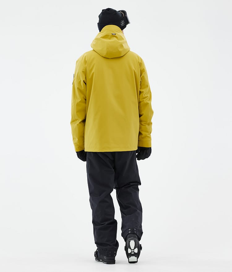Dope Blizzard Full Zip 24 Skidjacka Herr Yellow, Bild 4 av 9