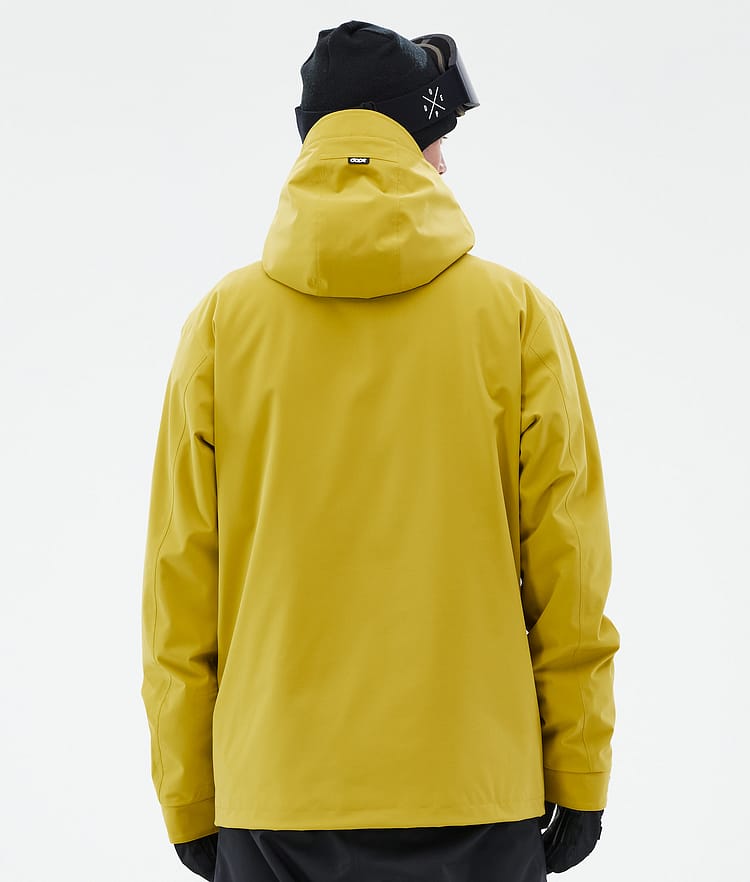 Dope Blizzard Full Zip 24 Skidjacka Herr Yellow, Bild 6 av 9