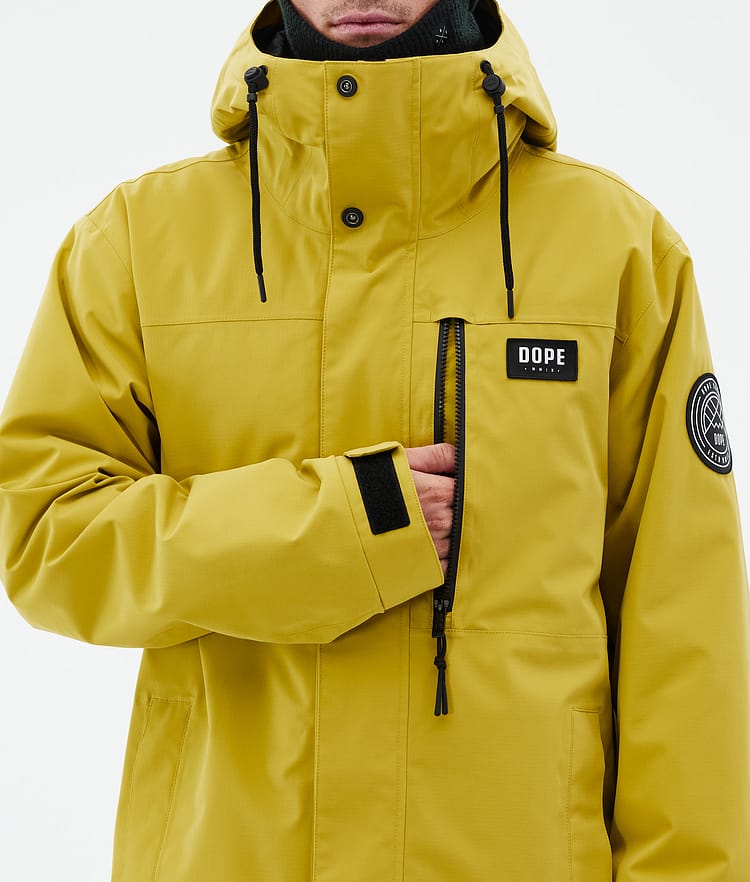 Dope Blizzard Full Zip 24 Skidjacka Herr Yellow, Bild 8 av 9