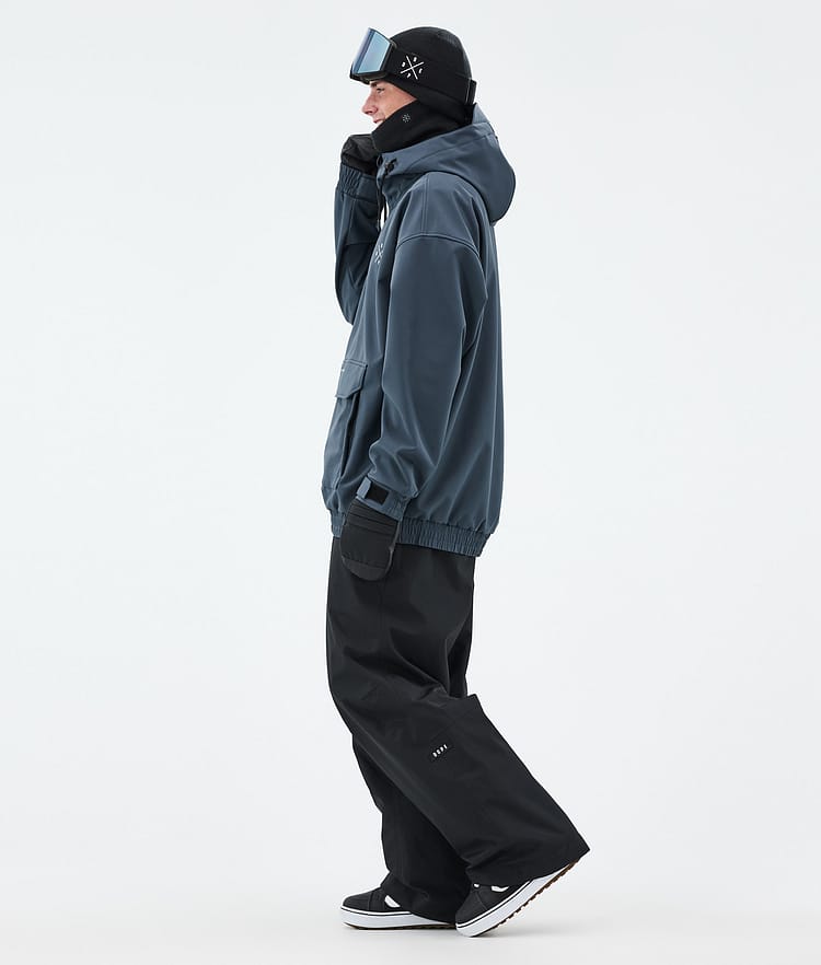 Dope Cyclone Snowboardjacka Herr Metal Blue, Bild 4 av 9