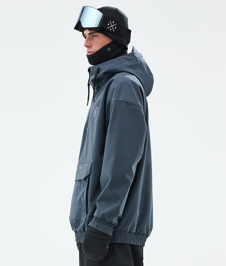Dope Cyclone Snowboardjacka Herr Metal Blue, Bild 6 av 9