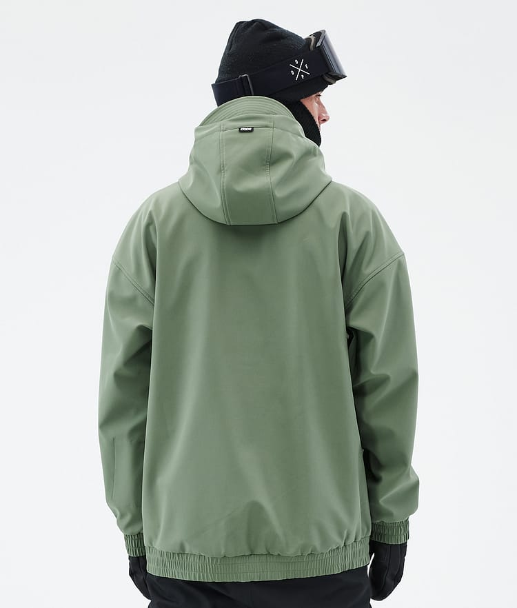 Dope Cyclone Snowboardjacka Herr Moss Green Renewed, Bild 6 av 8