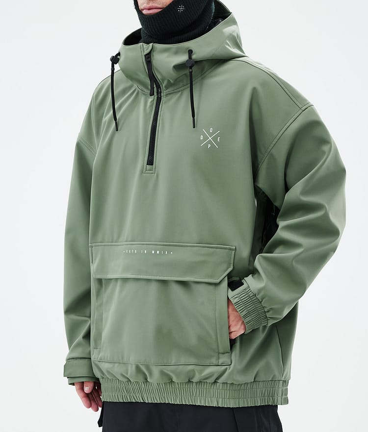Dope Cyclone Snowboardjacka Herr Moss Green Renewed, Bild 7 av 8