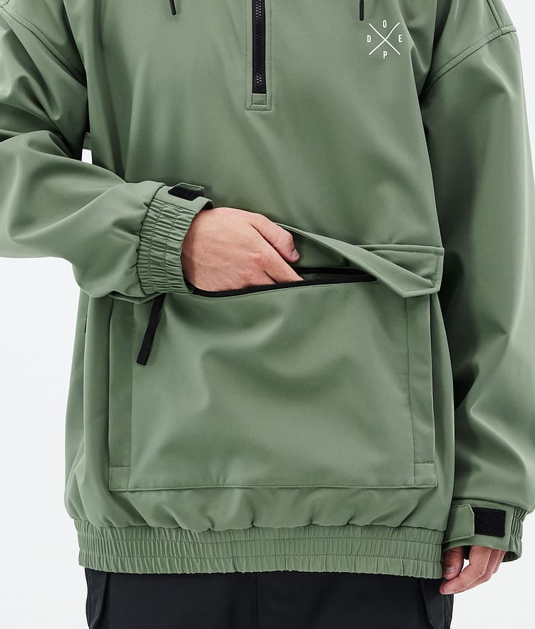 Dope Cyclone Snowboardjacka Herr Moss Green Renewed, Bild 8 av 8