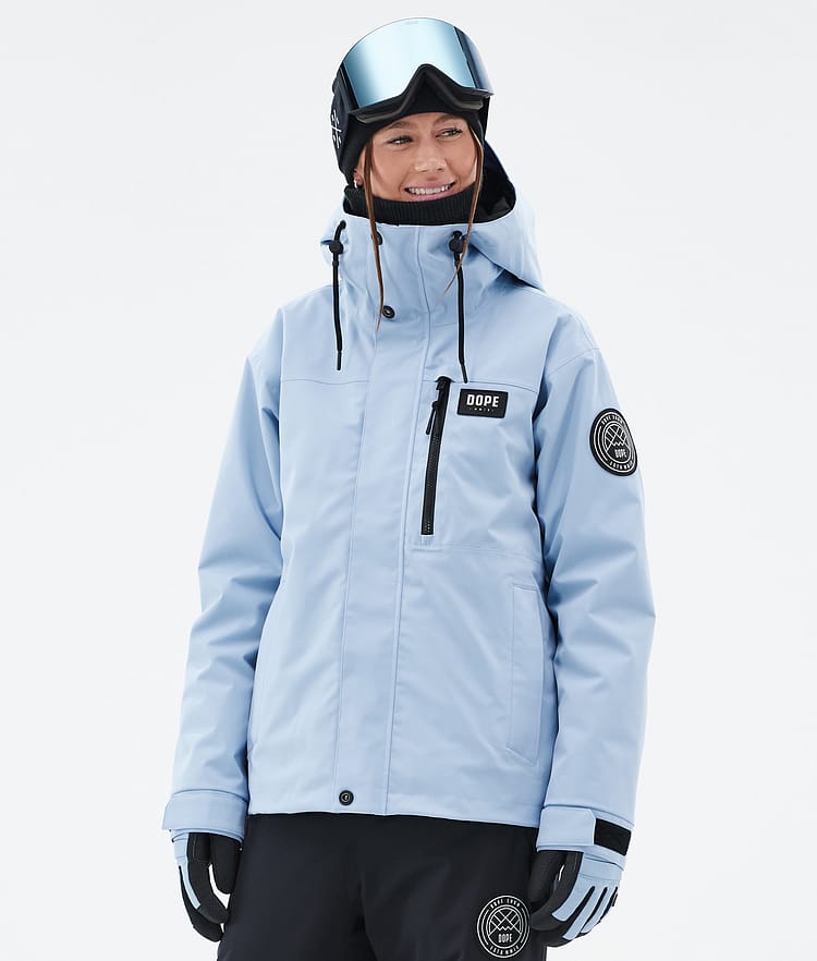 Dope Blizzard W Full Zip 24 Snowboardjacka Dam Light Blue, Bild 1 av 9