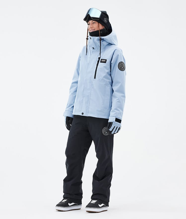 Dope Blizzard W Full Zip 24 Snowboardjacka Dam Light Blue, Bild 2 av 9