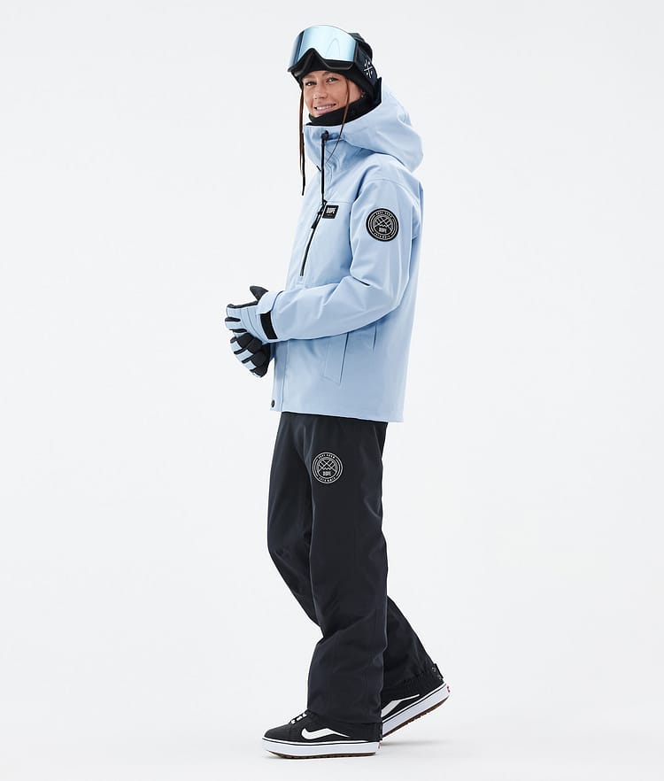 Dope Blizzard W Full Zip 24 Snowboardjacka Dam Light Blue, Bild 3 av 9