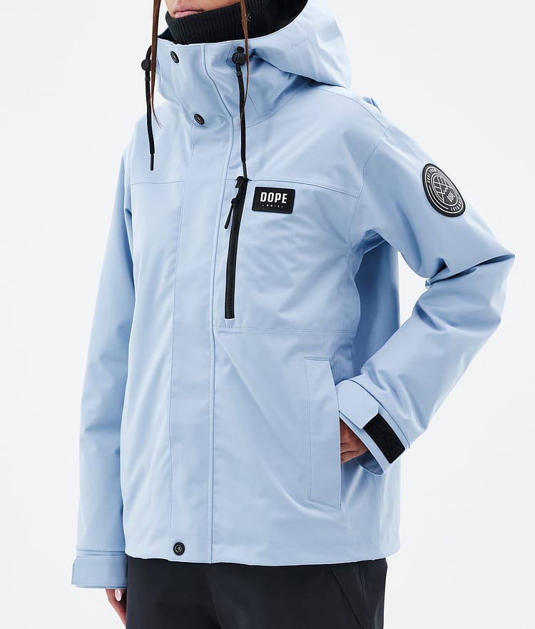 Dope Blizzard W Full Zip 24 Snowboardjacka Dam Light Blue, Bild 7 av 9