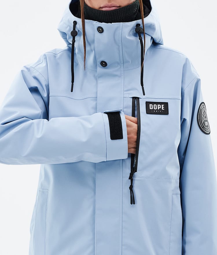 Dope Blizzard W Full Zip 24 Snowboardjacka Dam Light Blue, Bild 8 av 9