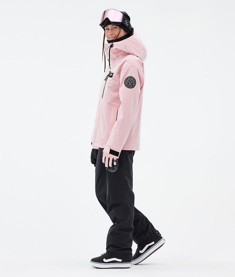 Dope Blizzard W Full Zip 24 Snowboardjacka Dam Soft Pink, Bild 3 av 9
