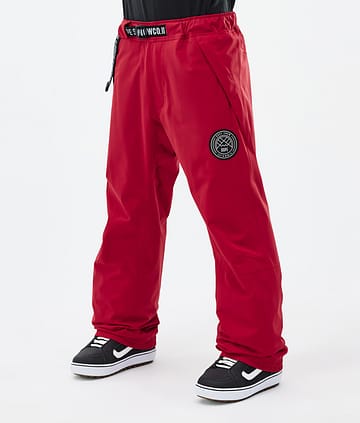 Dope Blizzard 2024 Snowboardbyxa Man Deep Red