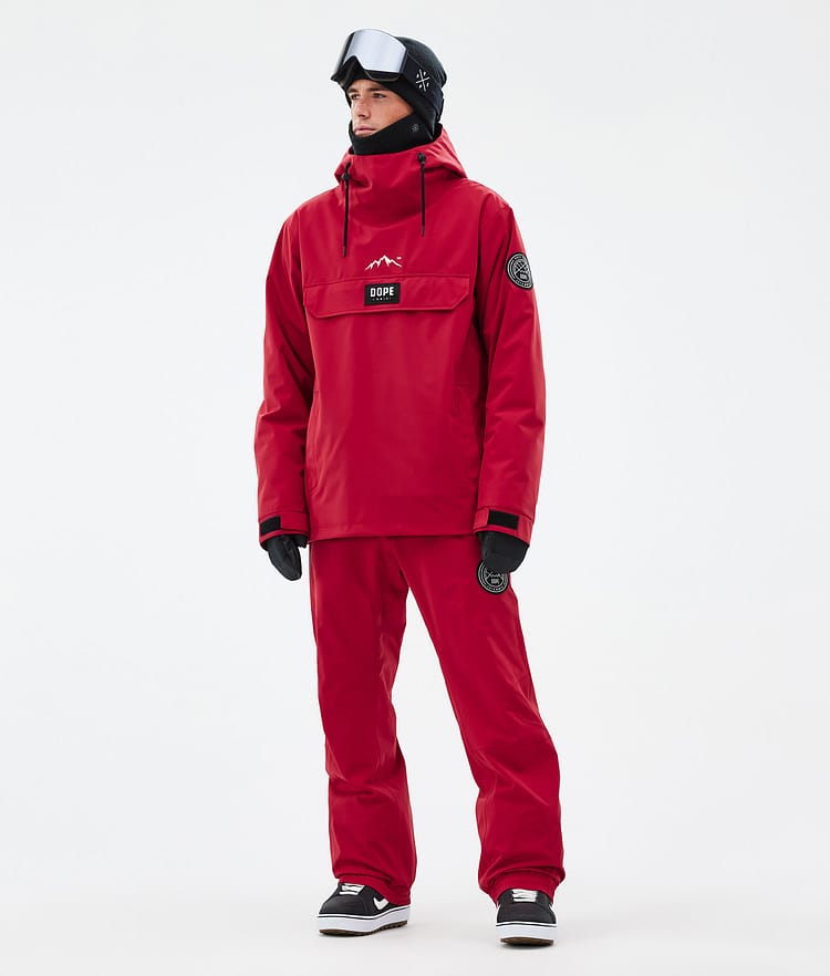 Dope Blizzard 2024 Snowboardbyxa Herr Deep Red, Bild 2 av 5
