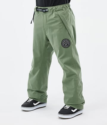 Dope Blizzard 2024 Snowboardbyxa Man Moss Green
