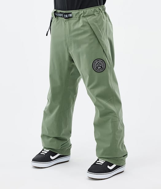 Dope Blizzard 2024 Snowboardbyxa Herr Moss Green