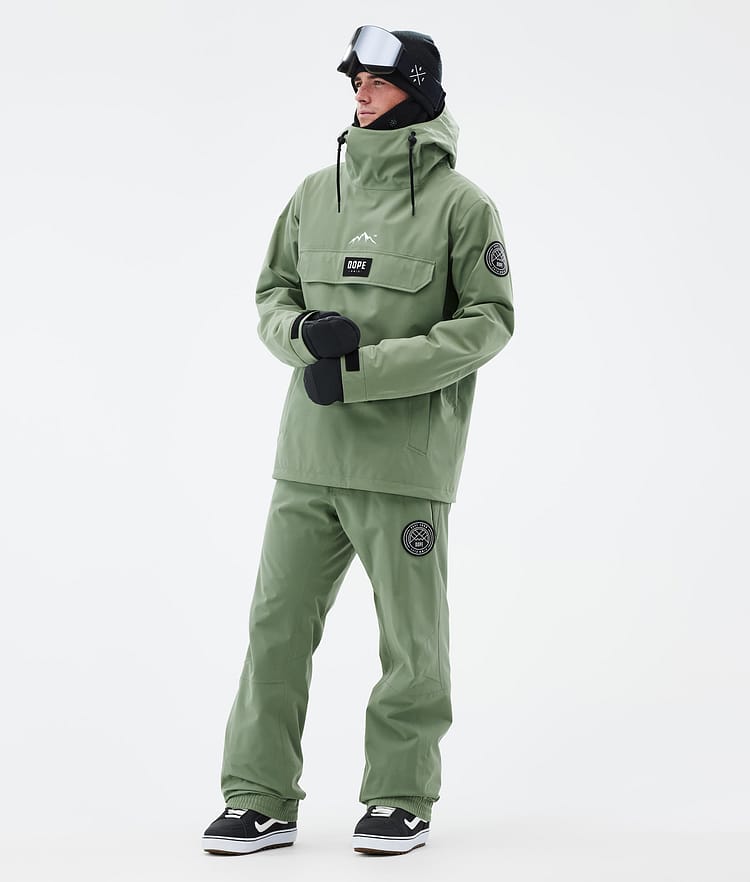 Dope Blizzard 2024 Snowboardbyxa Herr Moss Green, Bild 2 av 5