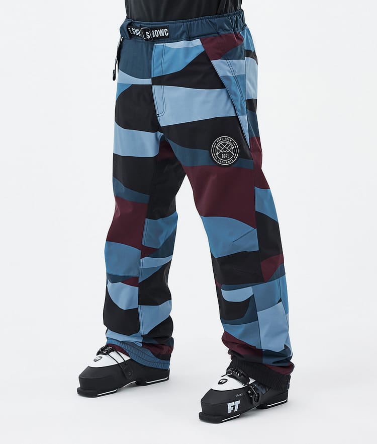 Dope Blizzard 2024 Skidbyxa Herr Shards Burgundy Blue, Bild 1 av 5