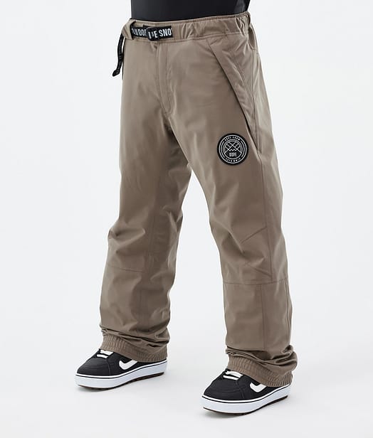 Dope Blizzard 2024 Snowboardbyxa Herr Walnut