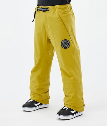 Dope Blizzard 2024 Snowboardbyxa Man Yellow