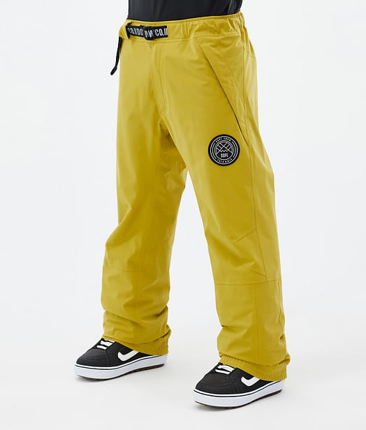 Dope Blizzard 2024 Snowboardbyxa Herr Yellow