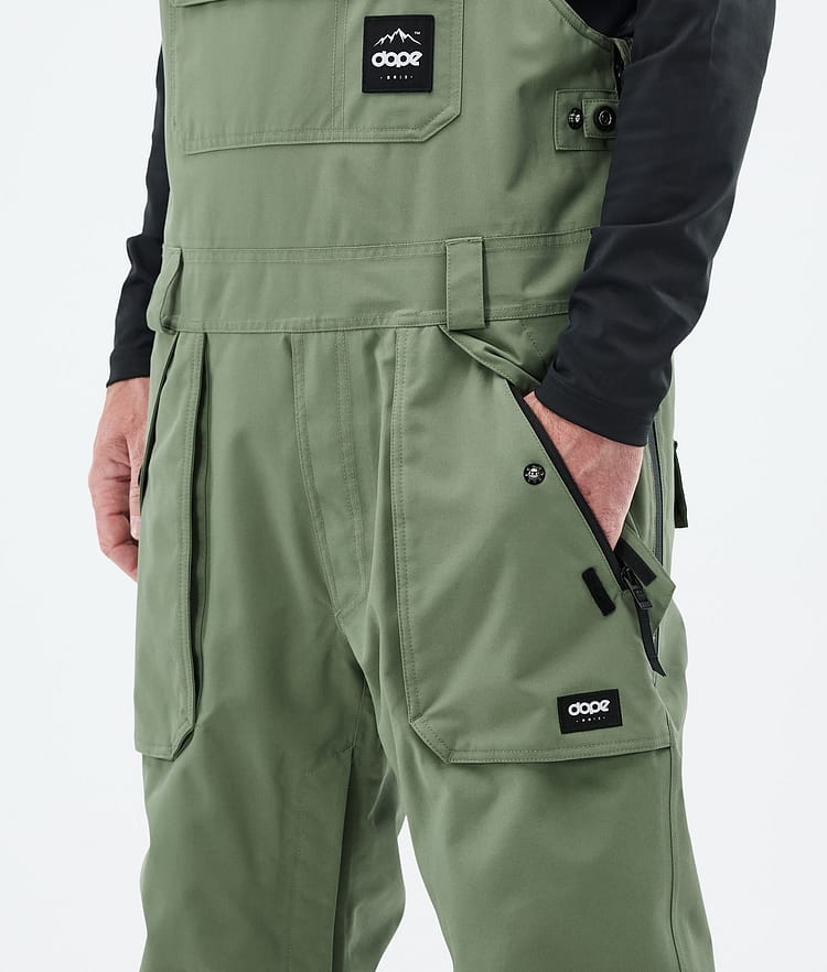 Dope Notorious B.I.B Snowboardbyxa Herr Moss Green, Bild 5 av 7