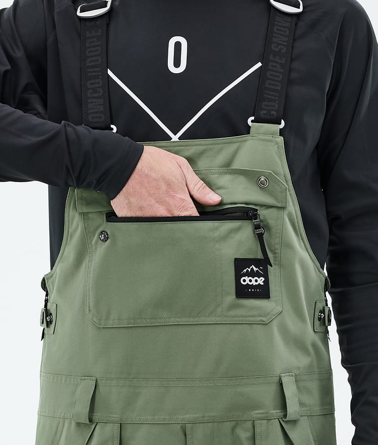 Dope Notorious B.I.B Snowboardbyxa Herr Moss Green, Bild 6 av 7