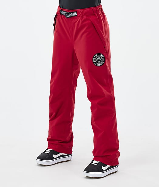 Dope Blizzard W 2024 Snowboardbyxa Dam Deep Red