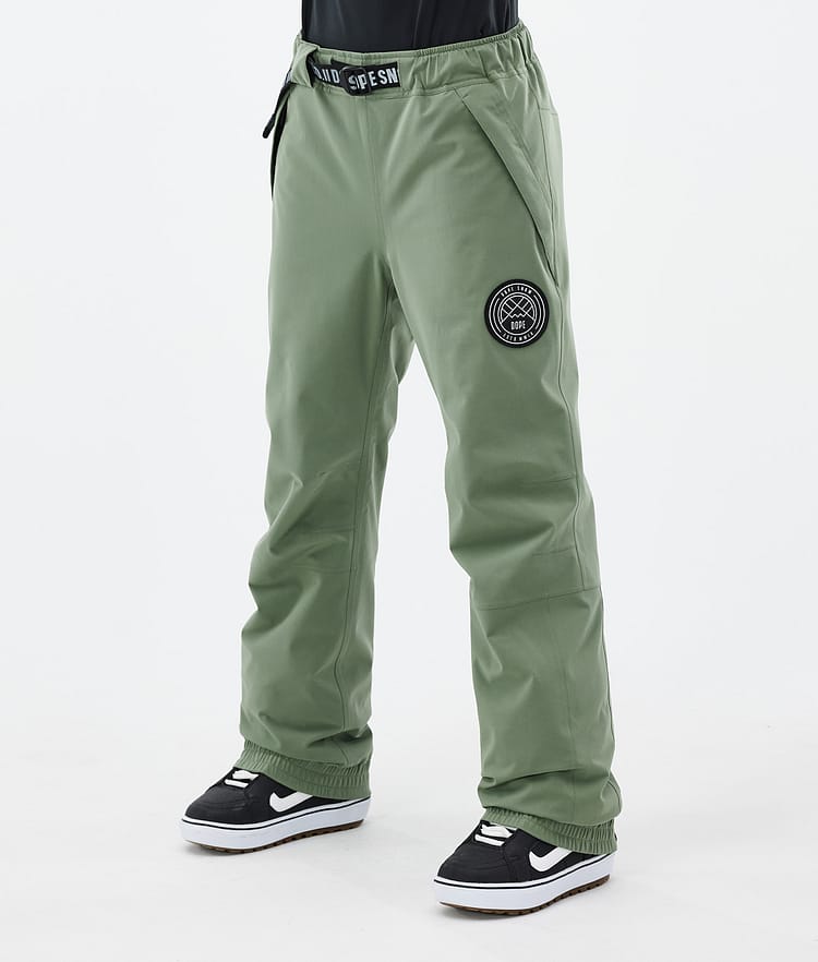 Dope Blizzard W 2024 Snowboardbyxa Dam Moss Green, Bild 1 av 5