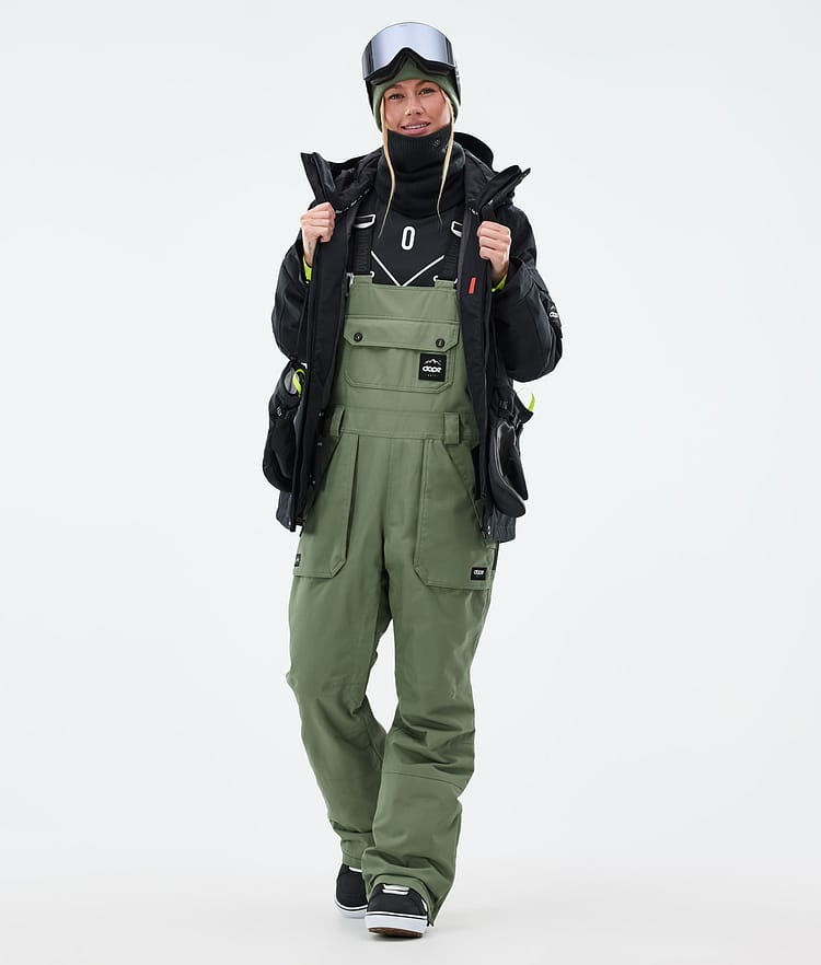 Dope Notorious B.I.B W Snowboardbyxa Dam Moss Green, Bild 2 av 7