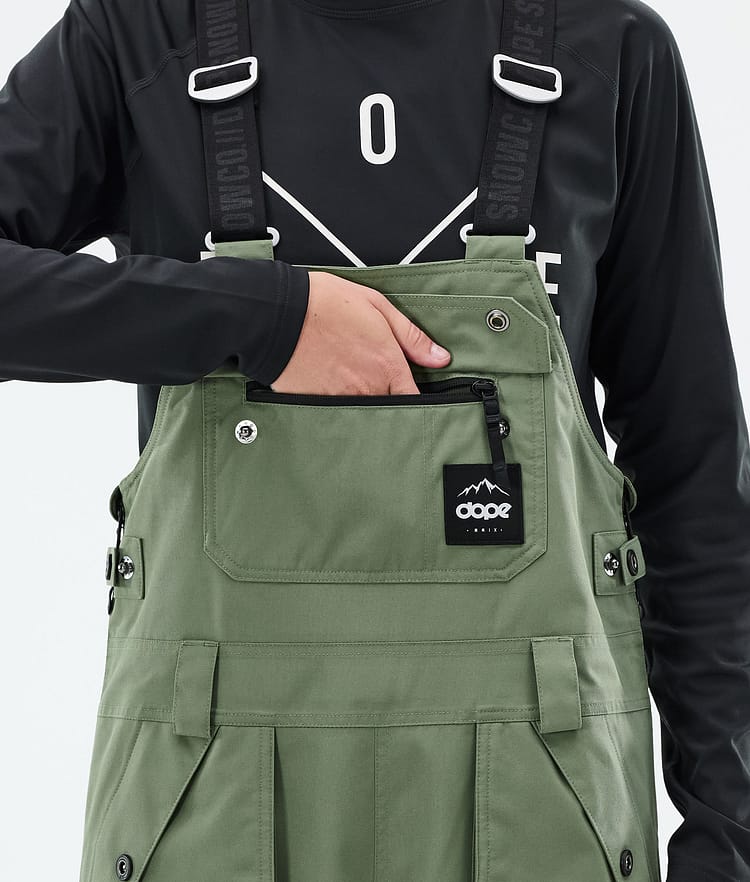 Dope Notorious B.I.B W Snowboardbyxa Dam Moss Green, Bild 6 av 7