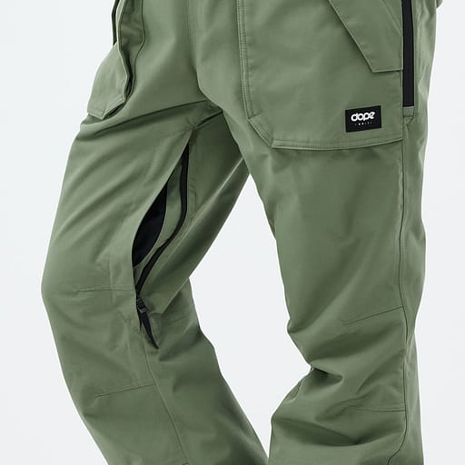 Ventilations dragkedjor med mesh på insidan Huvudproduktbild,