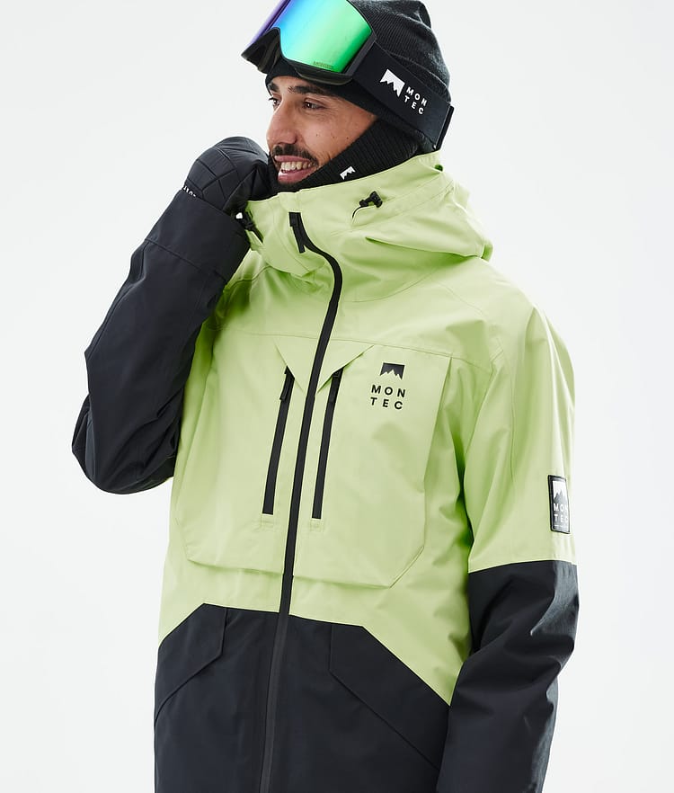 Montec Arch Snowboardjacka Herr Faded Neon/Black Renewed, Bild 2 av 10