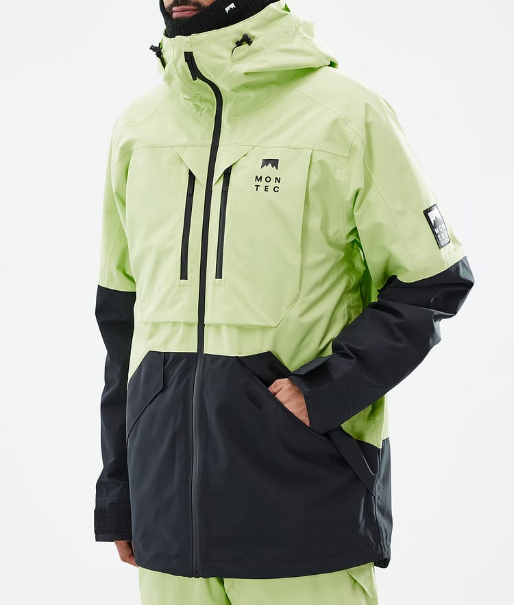 Montec Arch Snowboardjacka Herr Faded Neon/Black Renewed, Bild 8 av 10