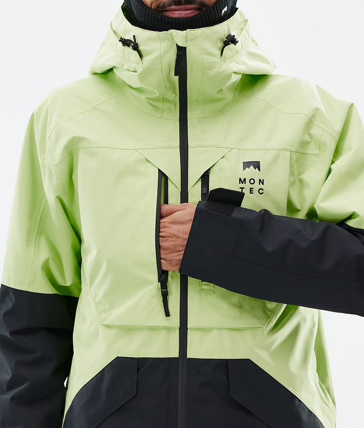 Montec Arch Snowboardjacka Herr Faded Neon/Black Renewed, Bild 9 av 10