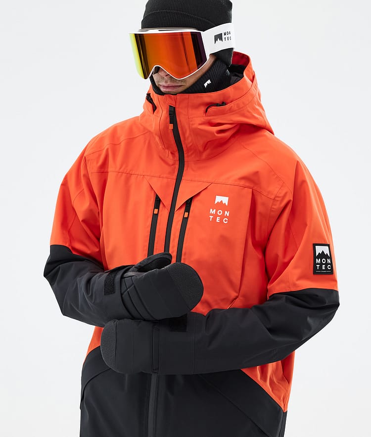 Montec Arch Skidjacka Herr Orange/Black, Bild 2 av 10