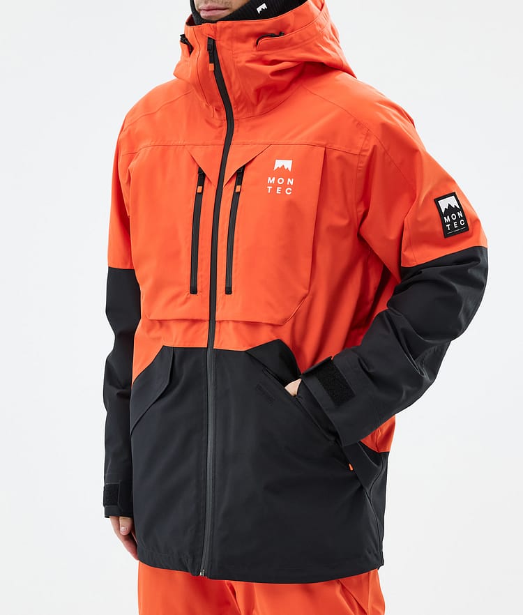 Montec Arch Skidjacka Herr Orange/Black, Bild 8 av 10